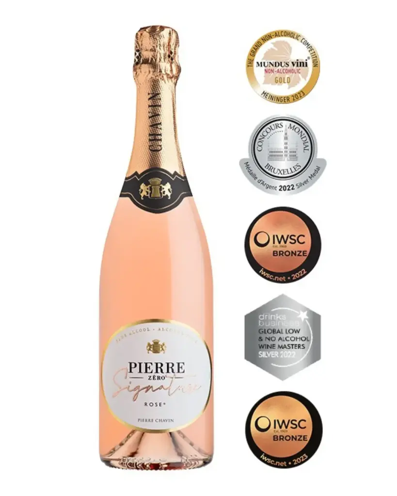 [60034] Pierre Zéro Signature Rosé Effervescent 0%