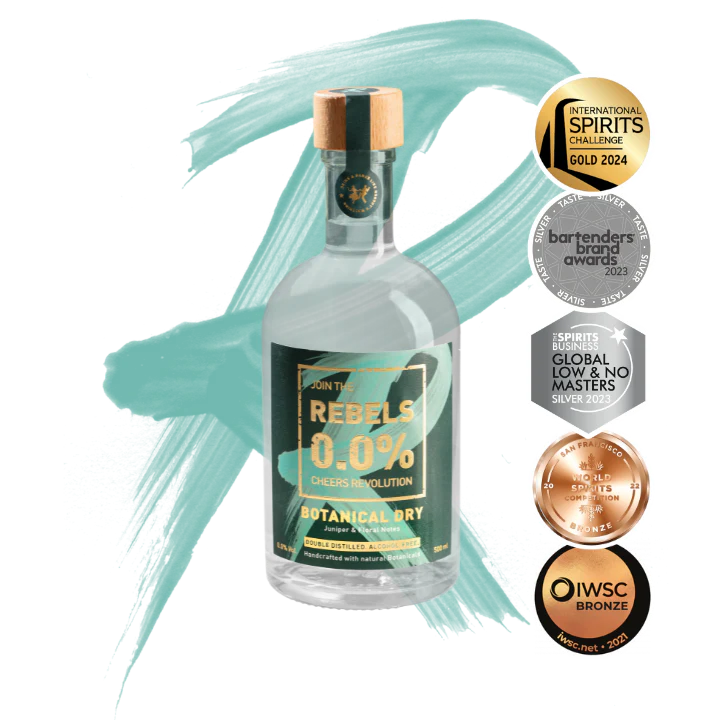 Rebels 0.0% Botanical Dry Gin 