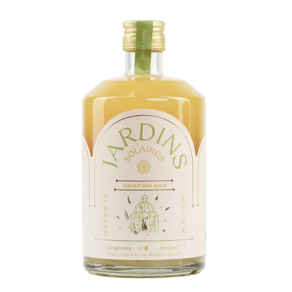 JARDINS SOLAIRES Abricot & Gingembre (70cl)