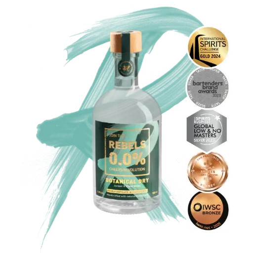 Rebels 0.0% Botanical Dry Gin 