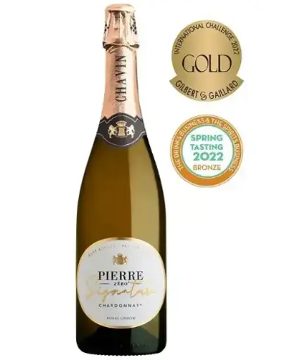 [60033] Pierre Zéro Signature Chardonnay Effervescent 0%
